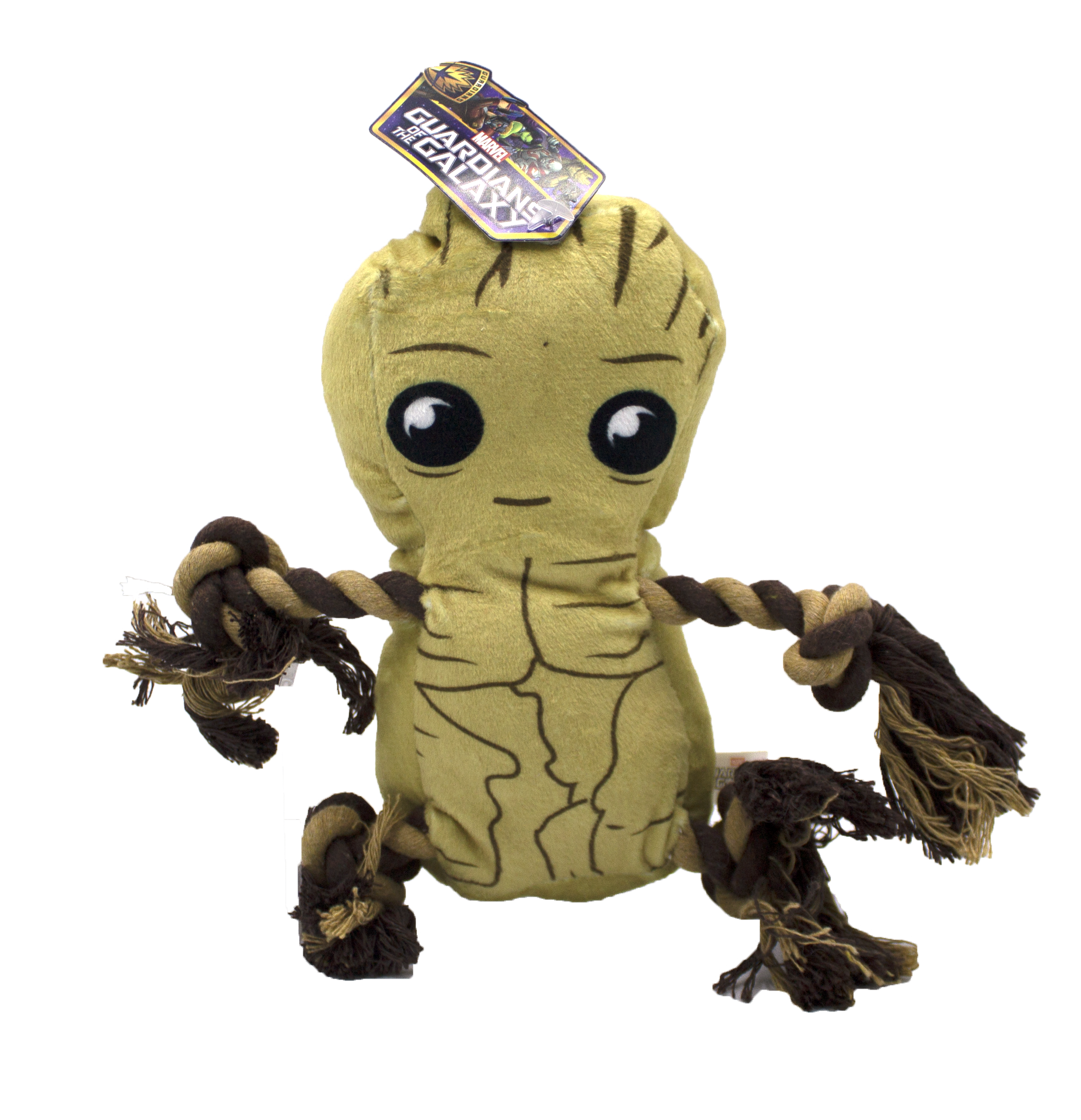 Marvel Comics Guardians of the Galaxy Groot Rope Knot Buddy For Dogs